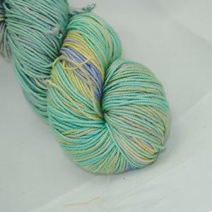 Manjula - Yellow, Violet, Turquoise & Green