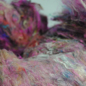 Sari Silk carded fibre